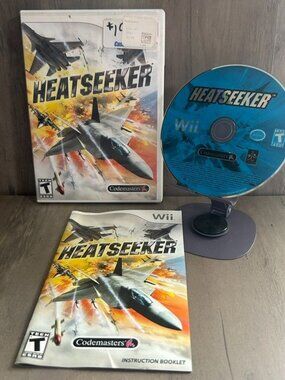 Wii Heatseeker Nintendo Game Complete With Case Manual Codemasters